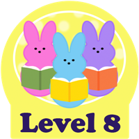 Reading with my Peeps Level 08 Badge